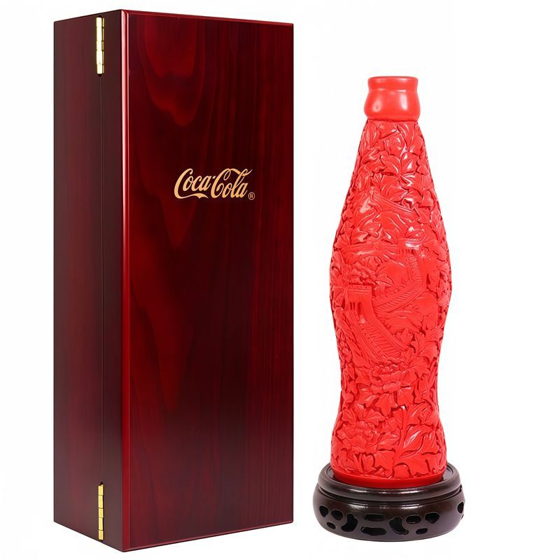 Cola Vintage Carved Lacquer Bo - огляд і ціна Vintage Collectible Bottles