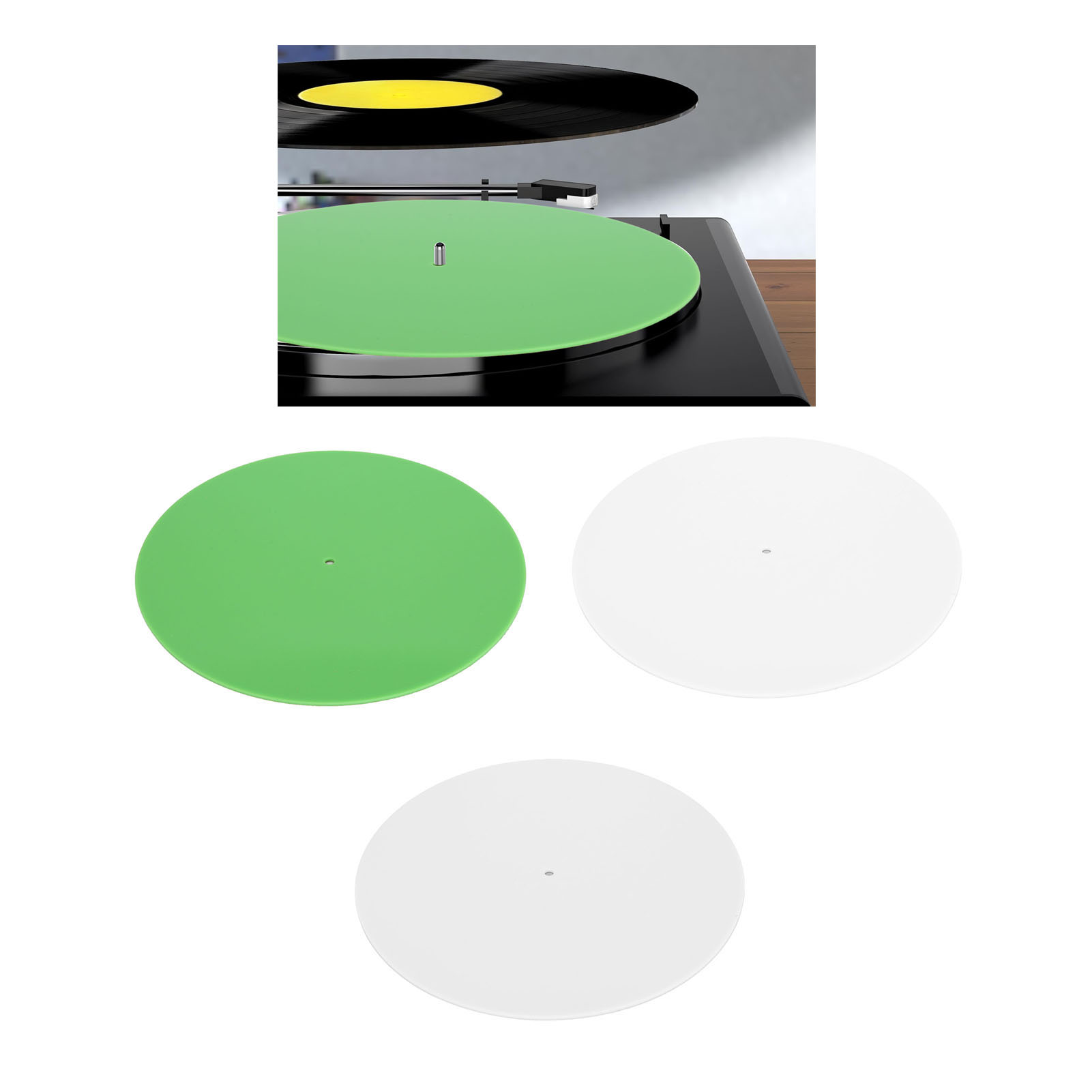 Record Platter Slipmat Acrylic - огляд і ціна Vinyl Record Cleaner