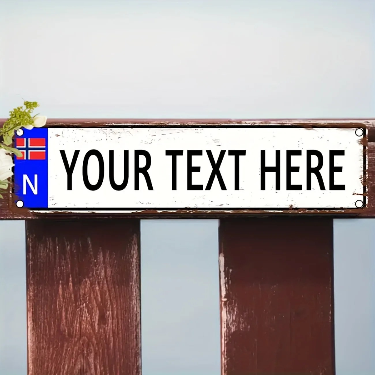 Custom Text Norwegian Vintage  - огляд і ціна Vintage Collectible Plates