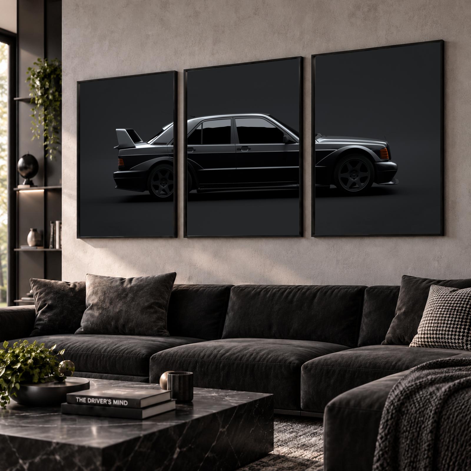 Vintage Sports Cars 190E Paint - огляд і ціна Vintage Collectible Posters