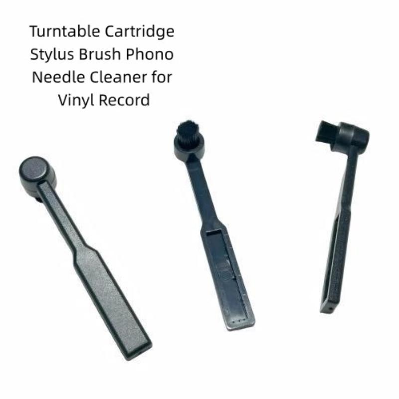 【L】1pcs Turntable Stylus Brush - огляд і ціна Vinyl Record Cleaner